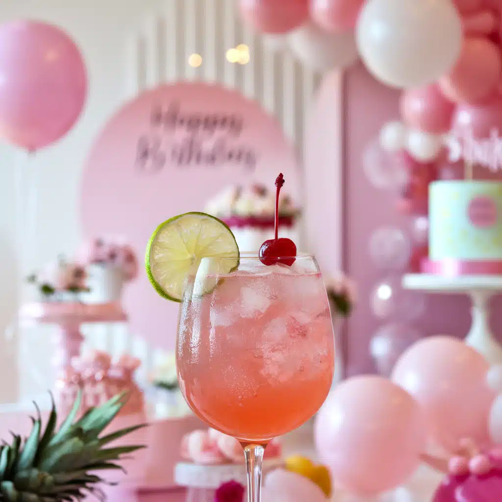 Pineapple Pink Passion Mocktail