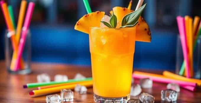 Pineapple Sage Glow Mocktail