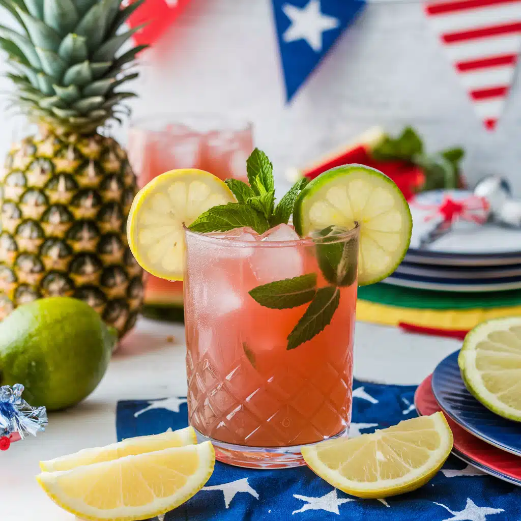 Pineapple Watermelon Mocktail