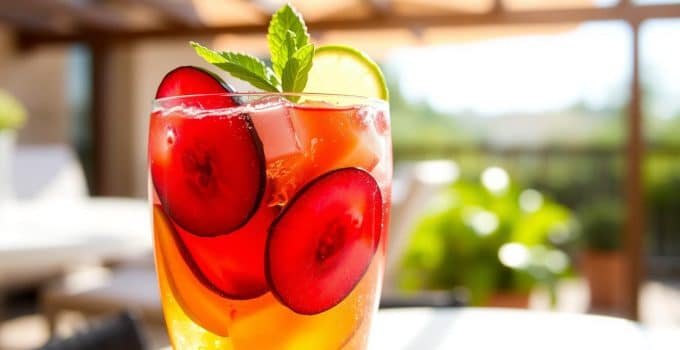 Plum Ginger Revival Mocktail