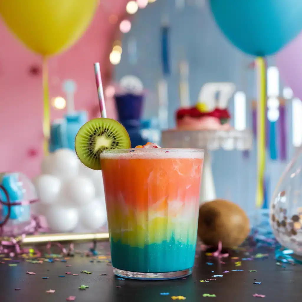 Rainbow Party Cooler Mocktail
