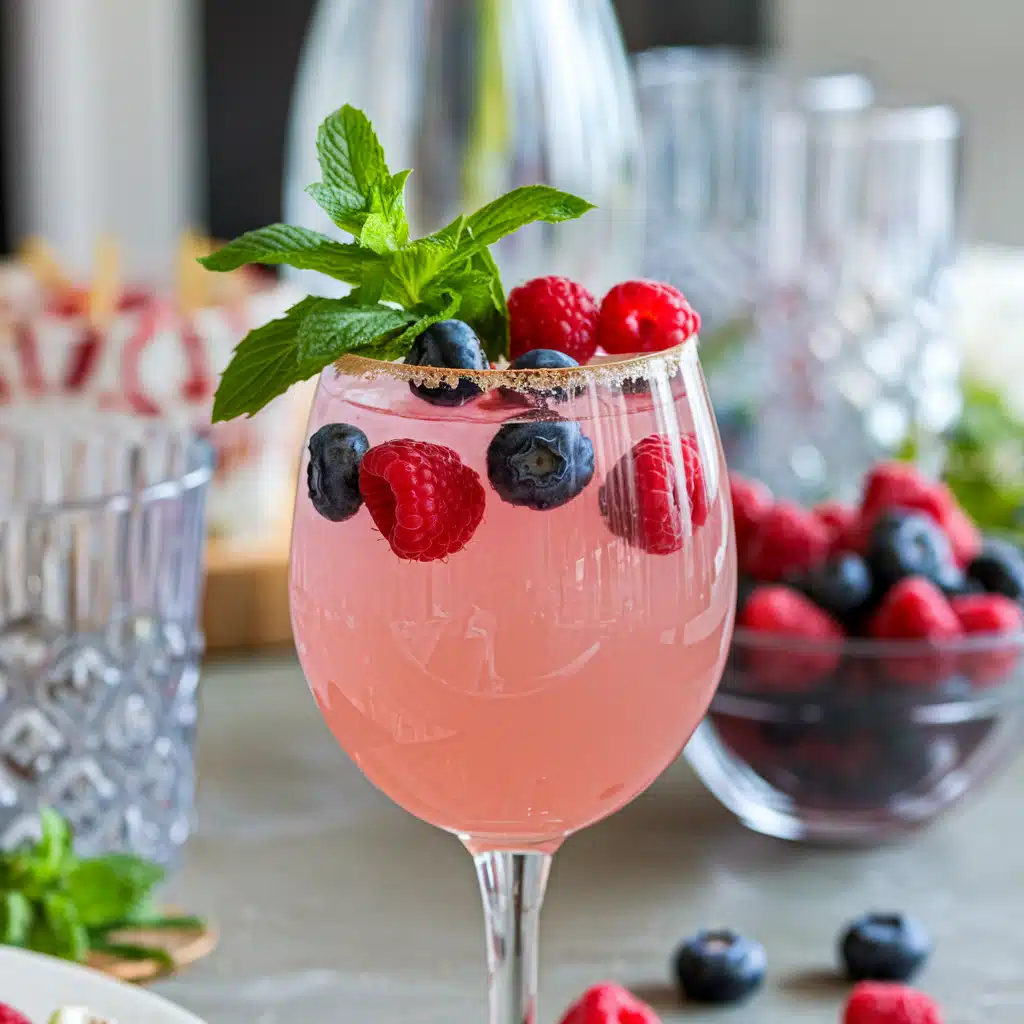 Roseberry Bliss Mocktail