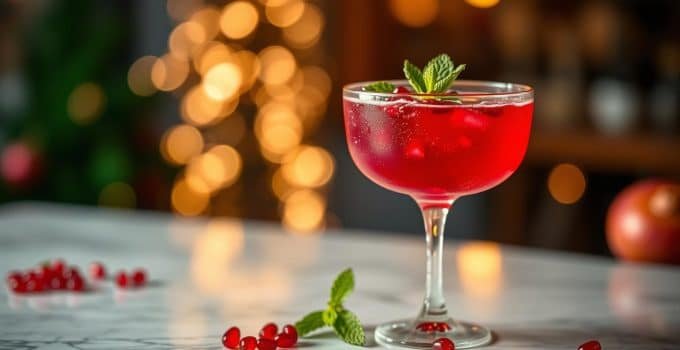 Ruby Red Celebration Mocktail