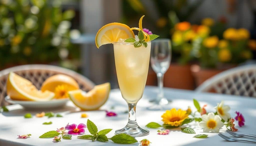 Serving Mocktails