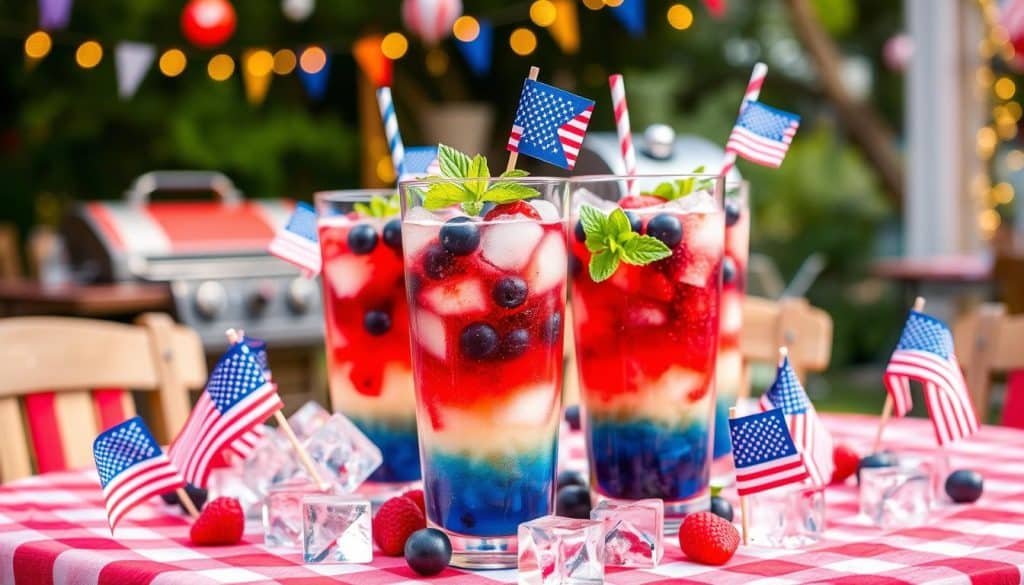Serving Tips for Patriotic Party Drinks