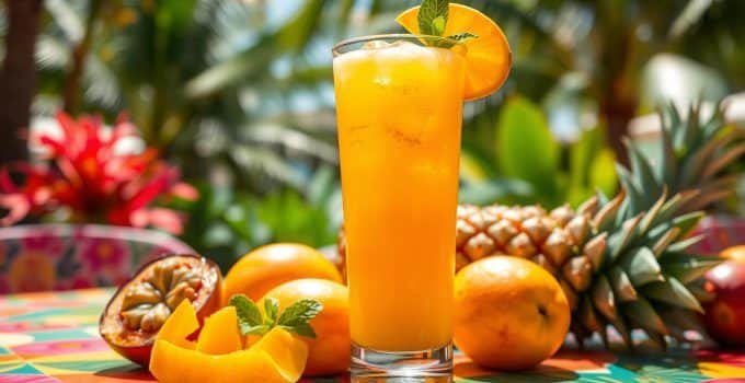 Sixteen Wishes Mango Mocktail