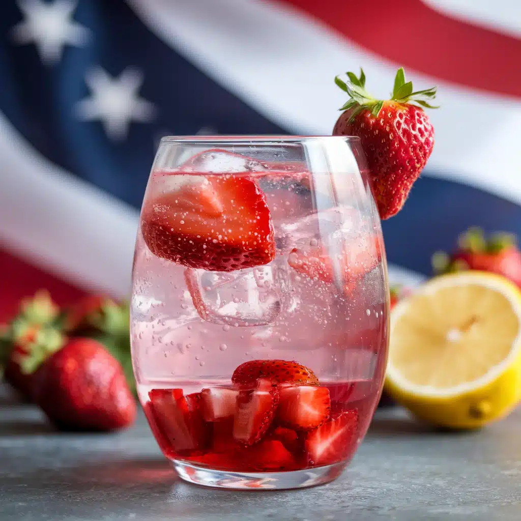 Sparkling Strawberry Mocktail