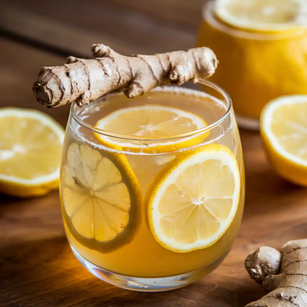 Spiced Ginger Lemonade Mocktail