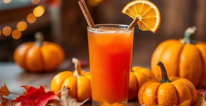 Spiced Pumpkin Mocktail