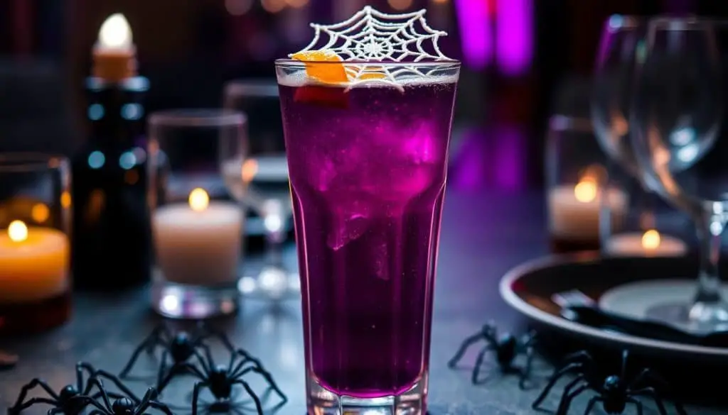Spider's Web Mocktail