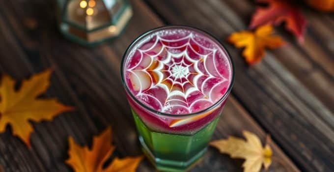 Spider’s Web Mocktail
