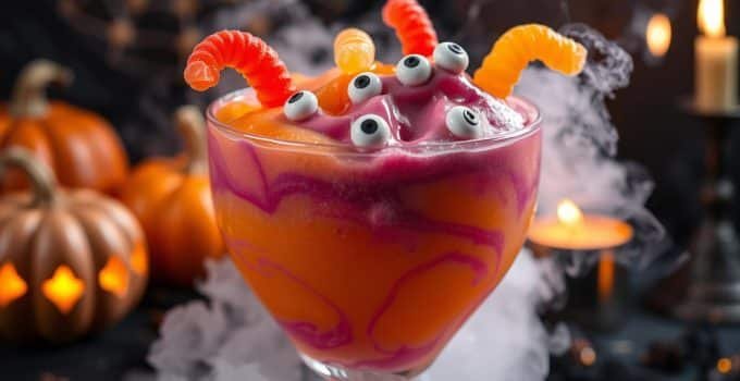 Spooky Sherbet Mocktail