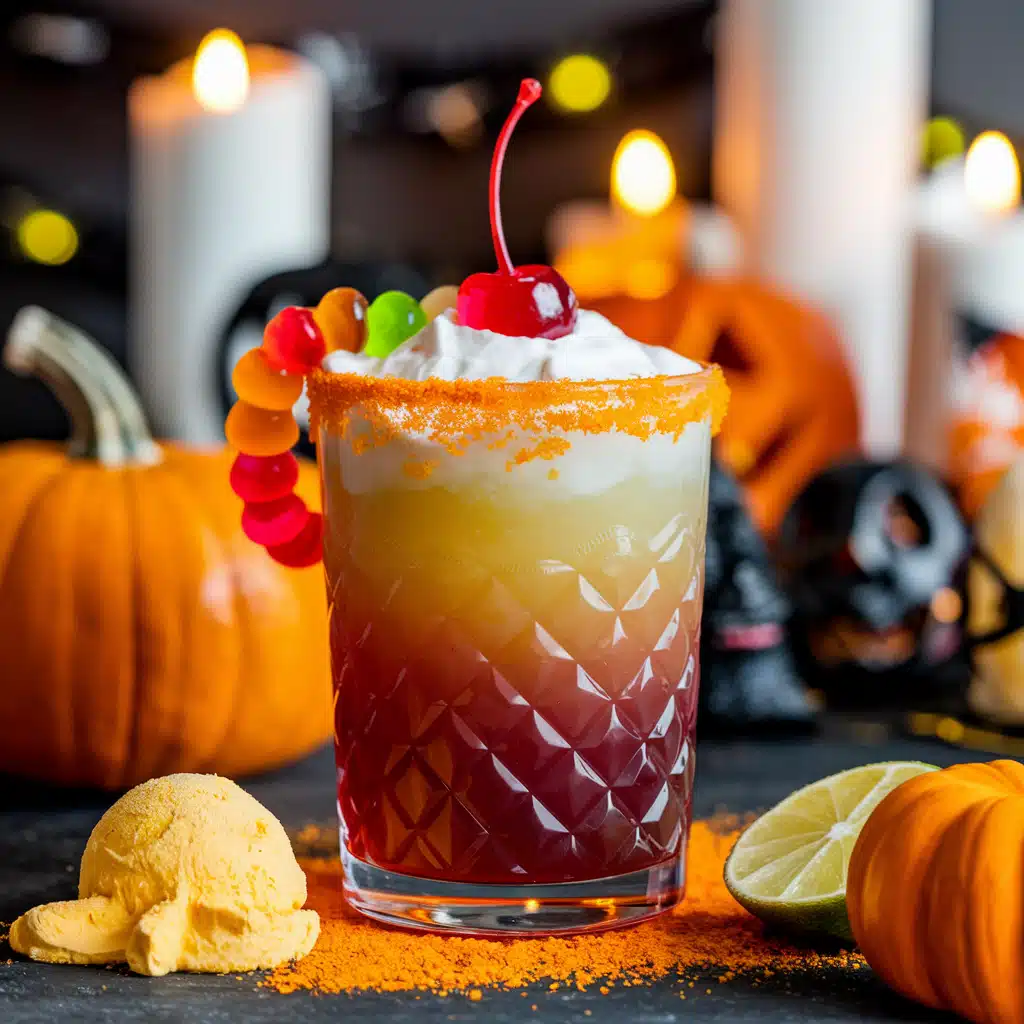 Spooky Sherbet Mocktail