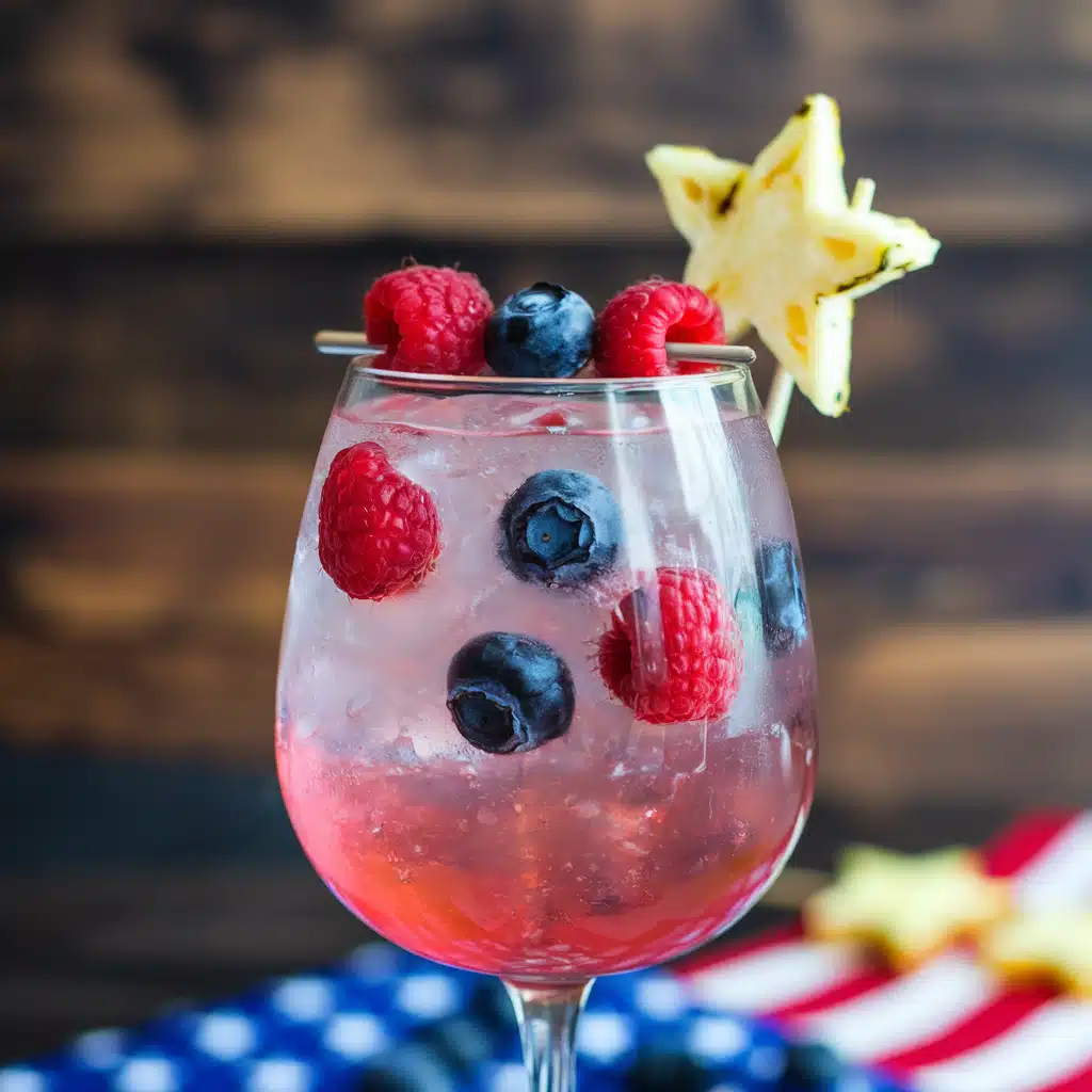 Star-Spangled Spritz Mocktail