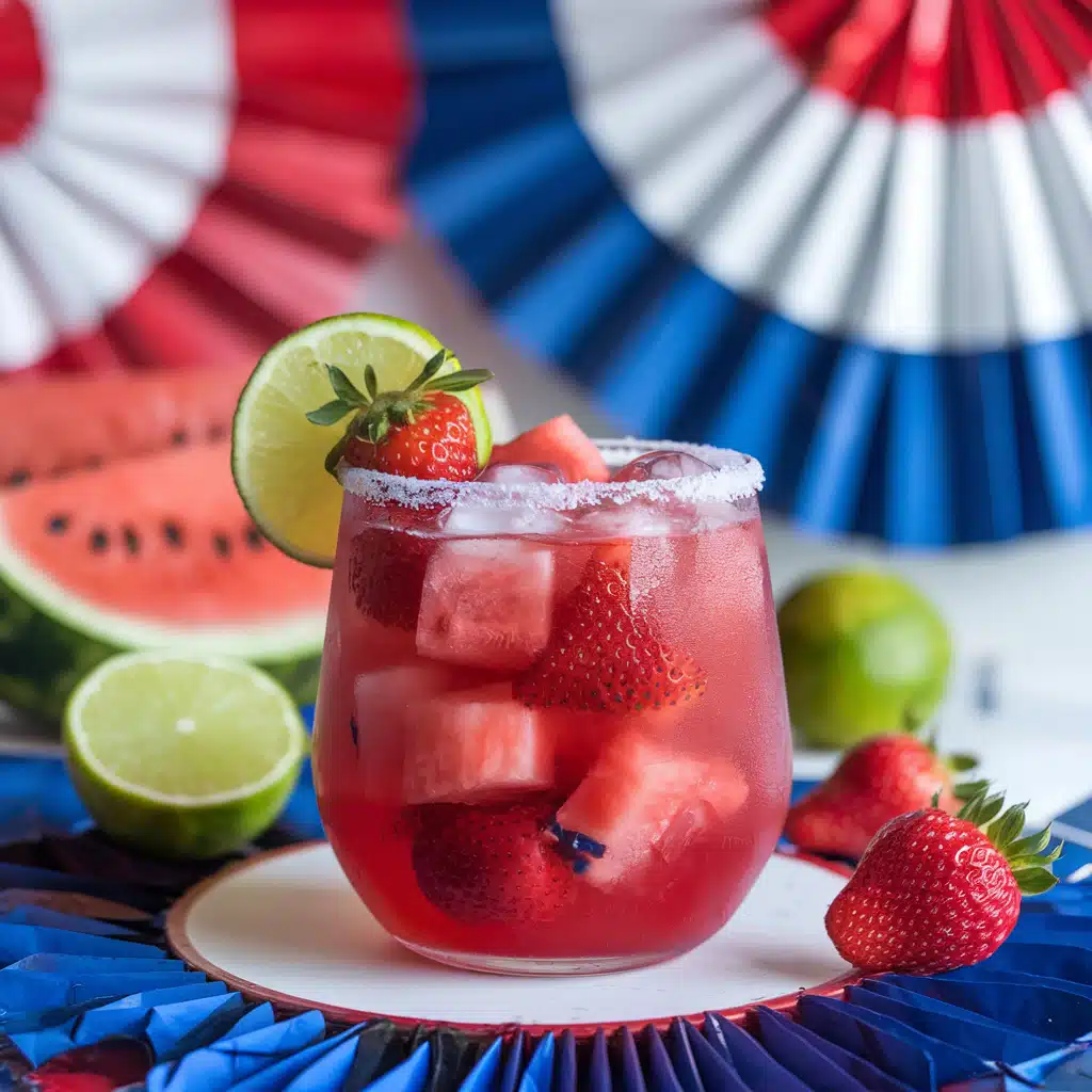 Strawberry Watermelon Mocktail