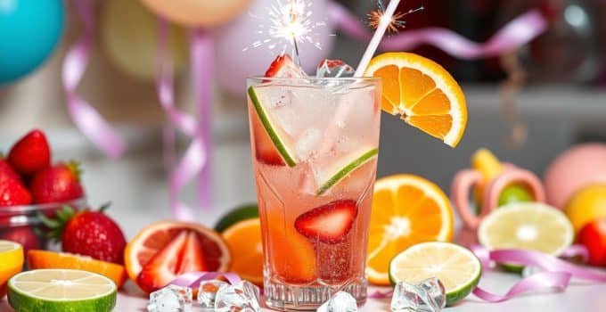 Sweet 16 Sparkler Mocktail