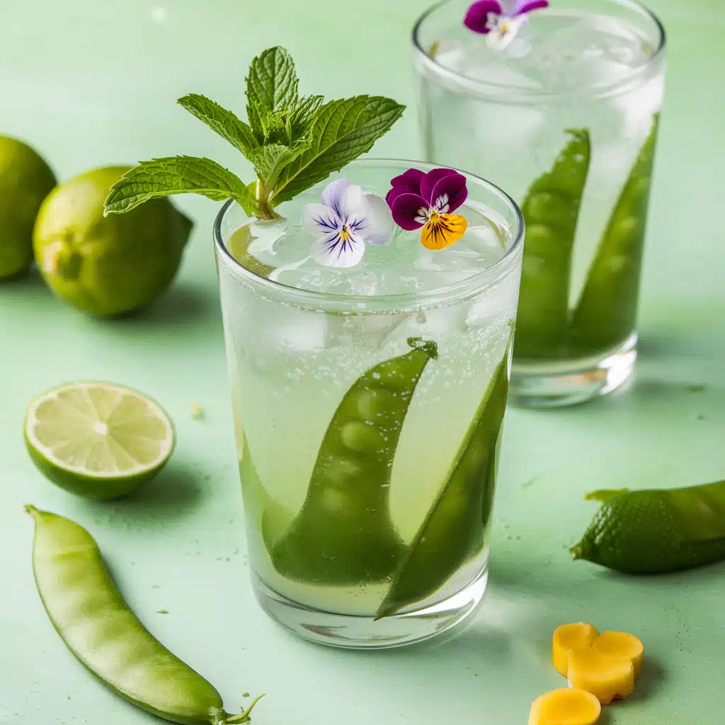 Sweet Pea Mocktail
