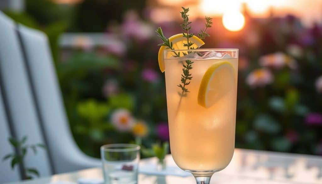 Thyme Lemon Mocktail