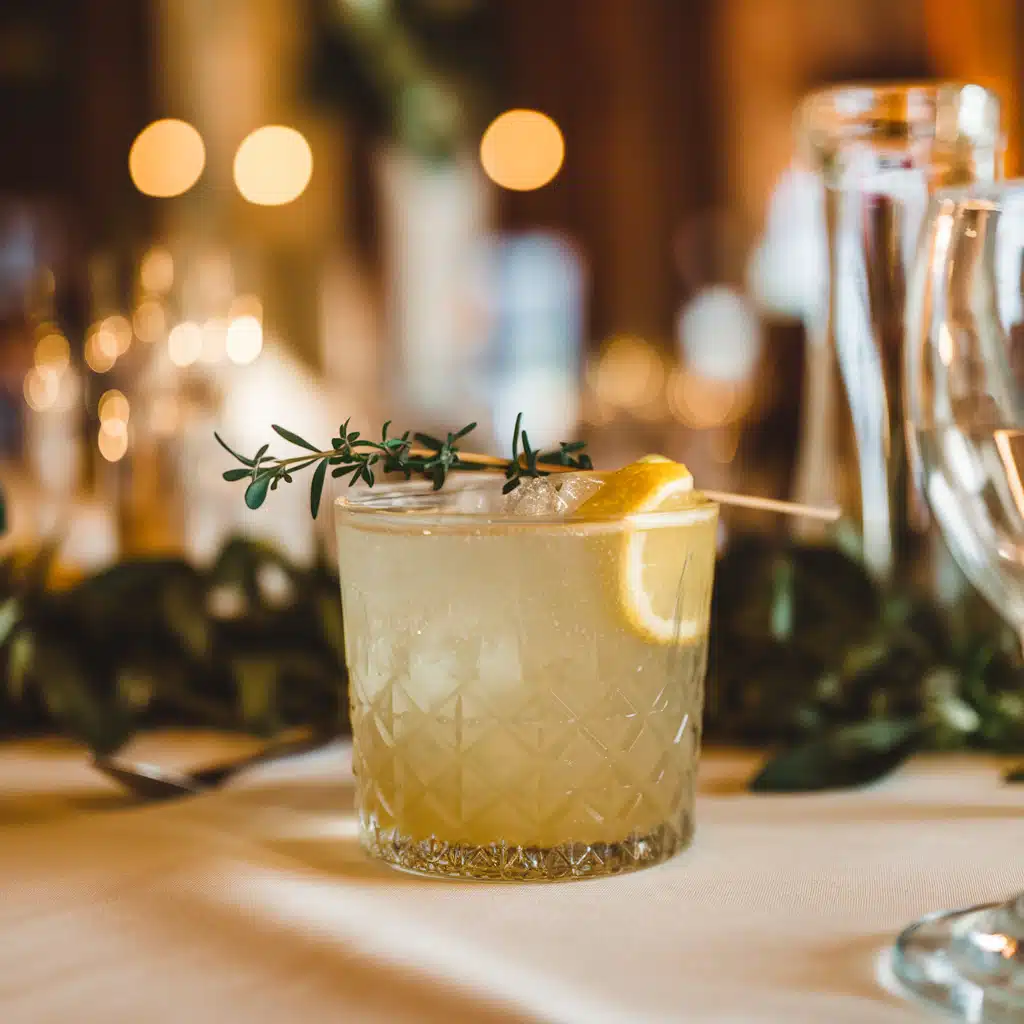 Thyme Lemon Mocktail