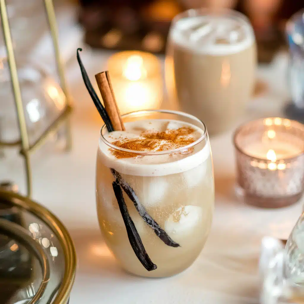 Vanilla Bean Sparkler Mocktail