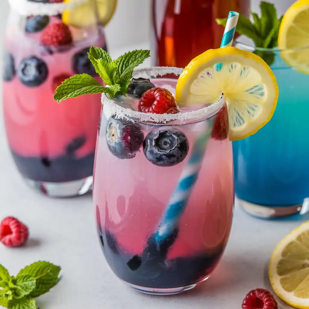 Vanilla Berry Swirl Mocktail