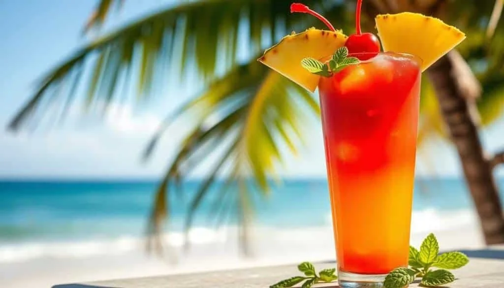 Virgin Hurricane Mocktail