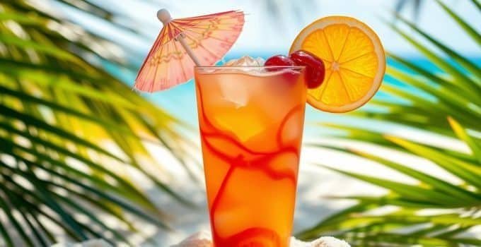 Virgin Hurricane Mocktail