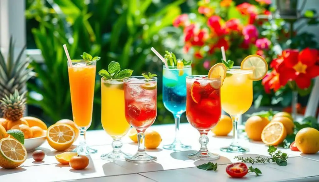 Virgin cocktails, a refreshing choice for summer parties