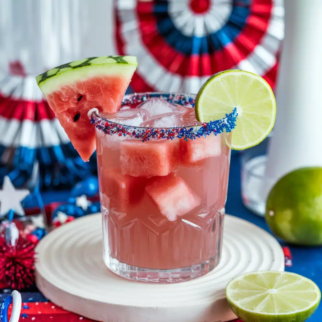 Watermelon Coconut Mocktail 