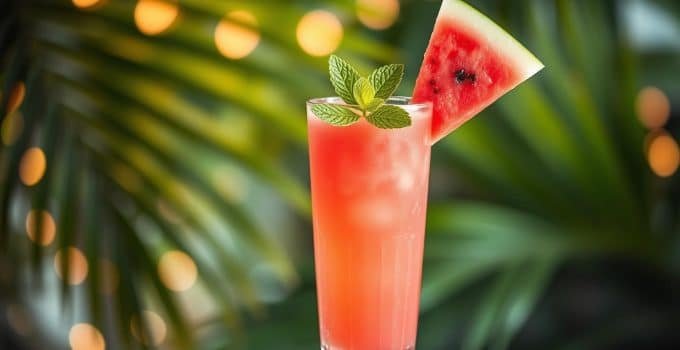 Watermelon Glow Mocktail