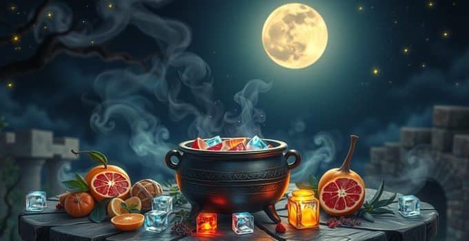 Witch’s Cauldron Mocktail