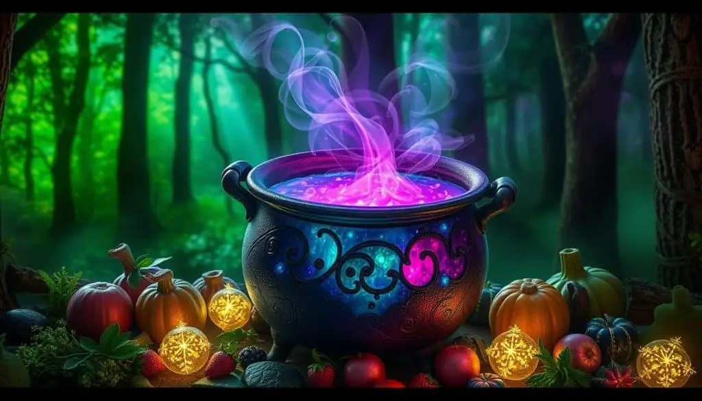 Witch's brew cocktail