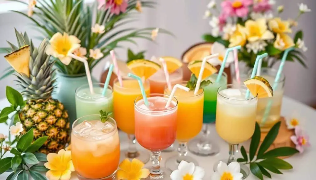 baby shower mocktails