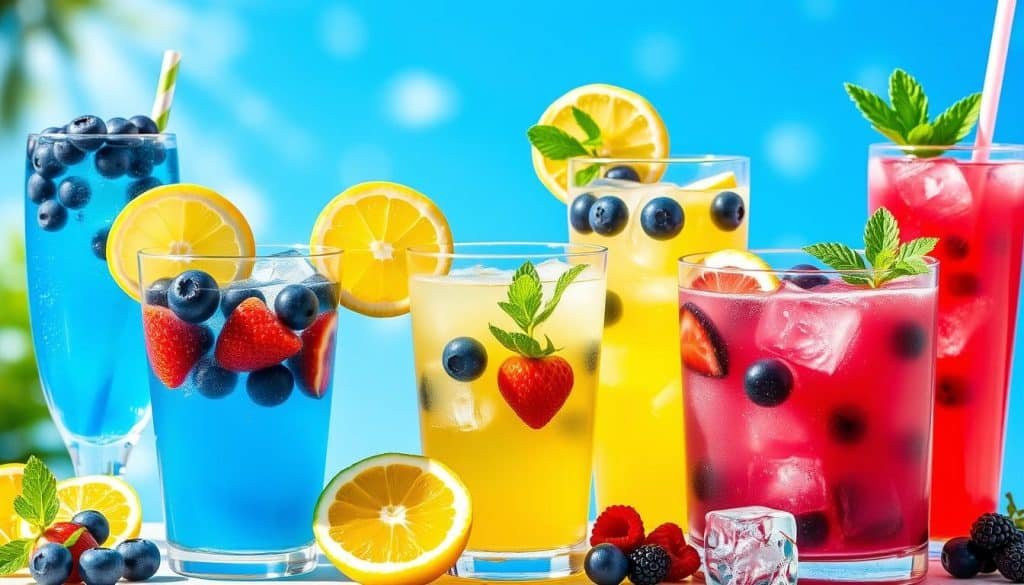 berry lemonade cocktails variations