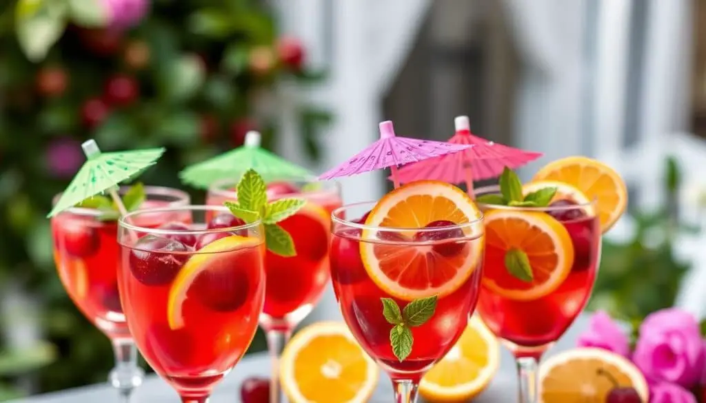 cherry-infused cocktails