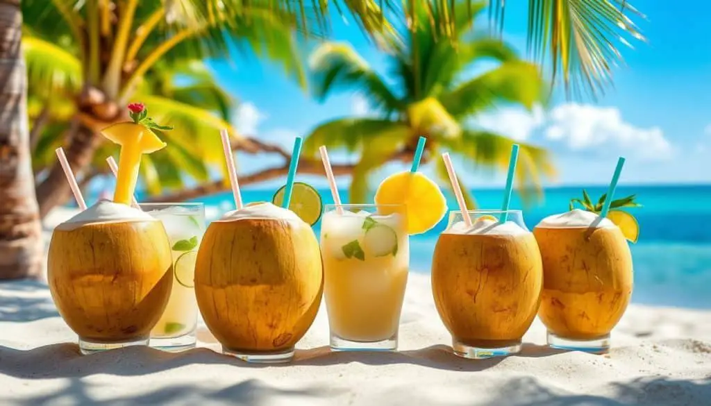 coconut water drinks