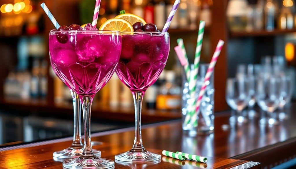 creative glassware for serving mocktails