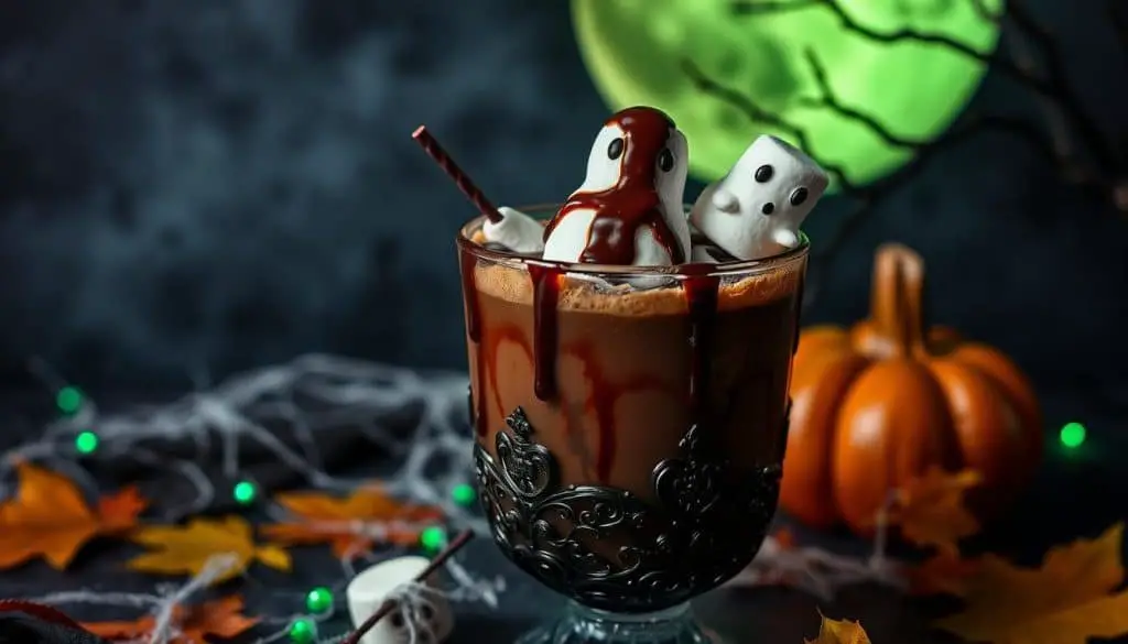 delicious chocolate beverages