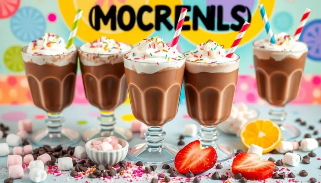 delicious chocolate beverages