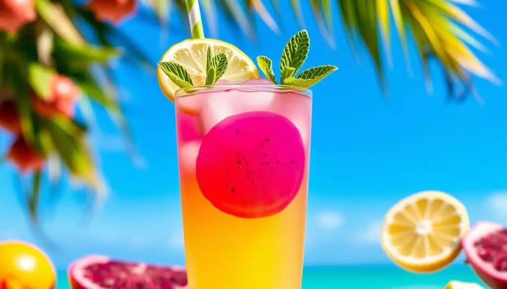 dragonfruit lemonade
