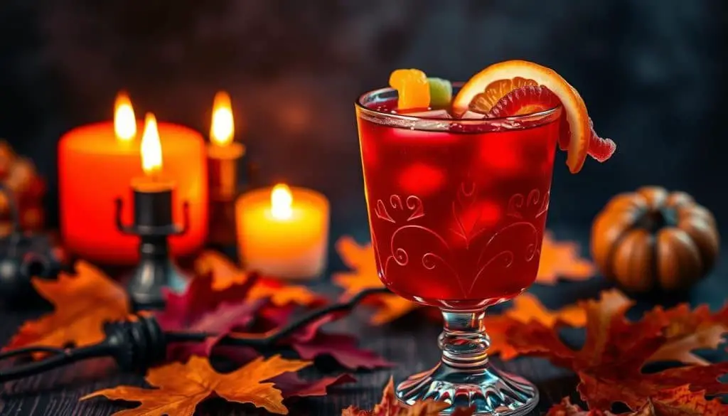 easy Halloween mocktail