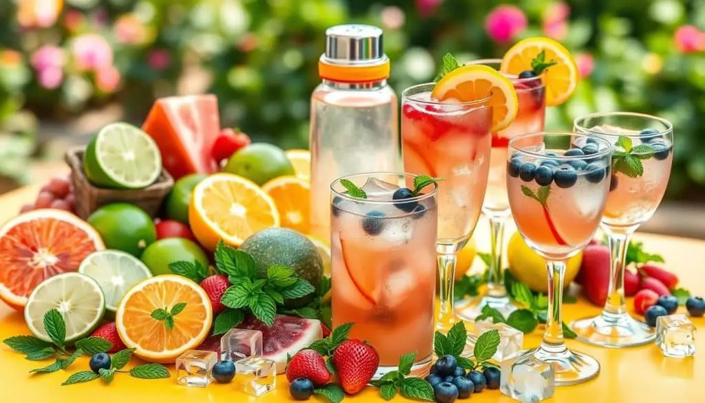 essential ingredients for mocktail recipes