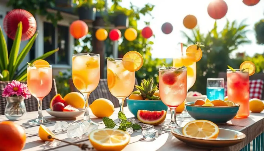 festive drinks for summer parties and gatherings