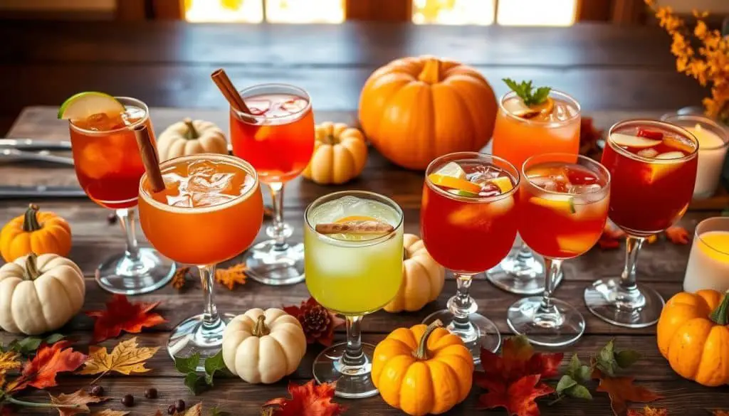 festive fall beverages