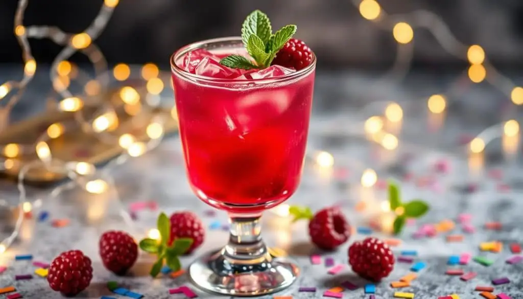 festive mocktail
