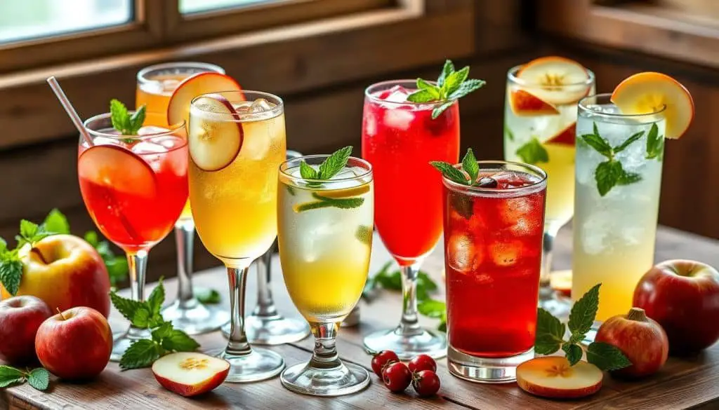 flavored mocktail variations