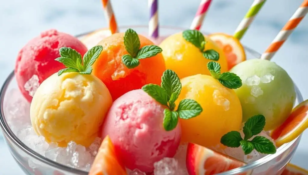 flavors of sherbet