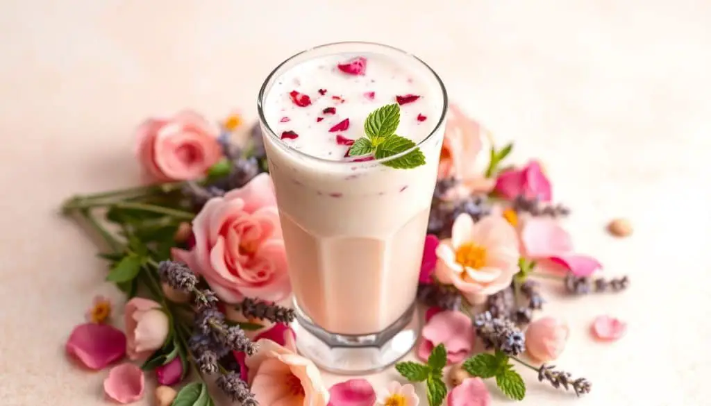 floral flavors in mocktails