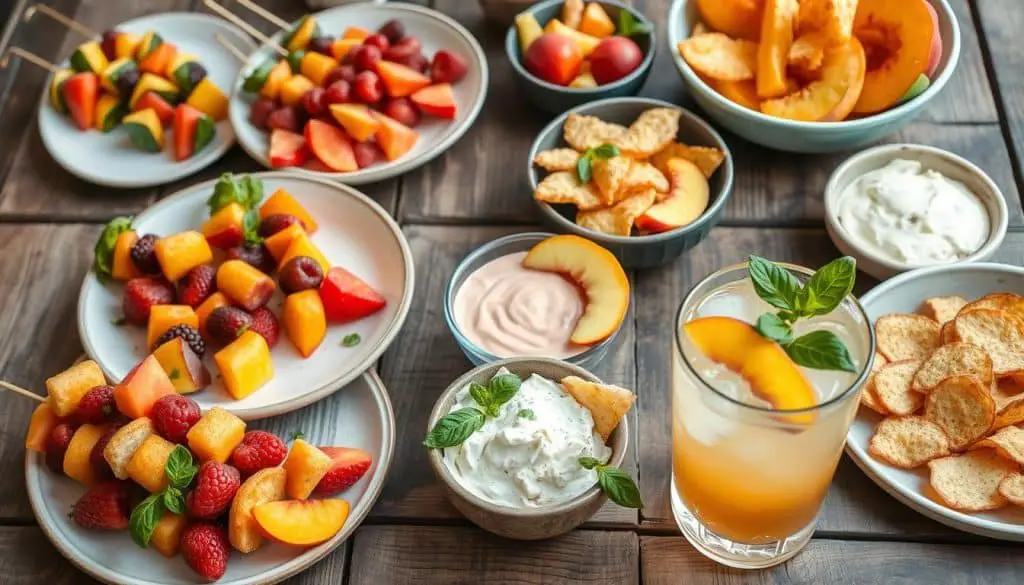 food pairing summer snacks