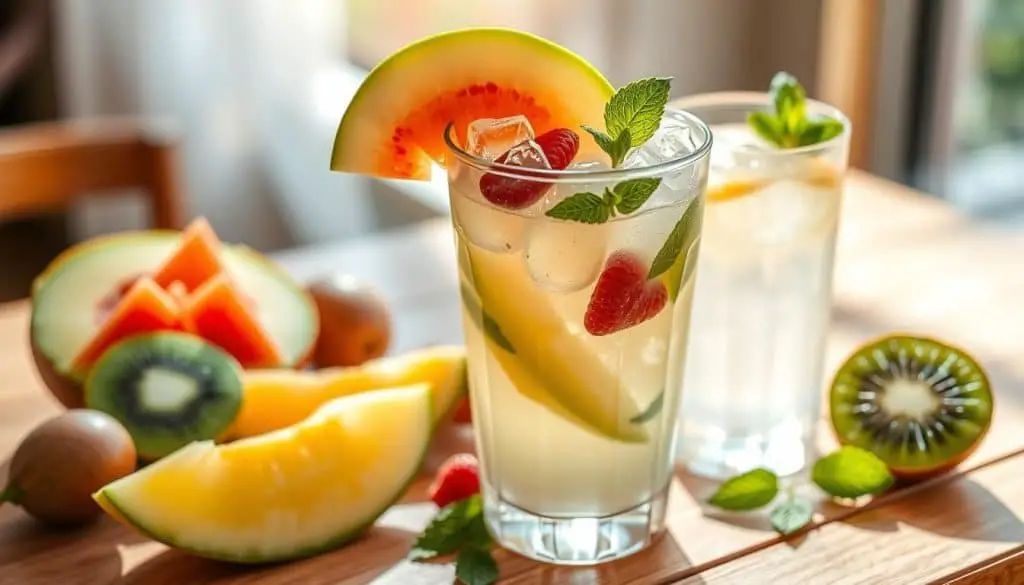 fresh fruit mocktail